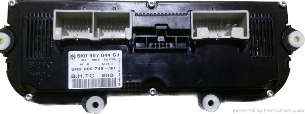 Panou Clima VOLKSWAGEN PASSAT (362) [ 2010 - 2014 ] TDI (CFFB) 103KW|140HP 5HB00974690 OEM 5K0907044ER / 5K0 907 044 ER