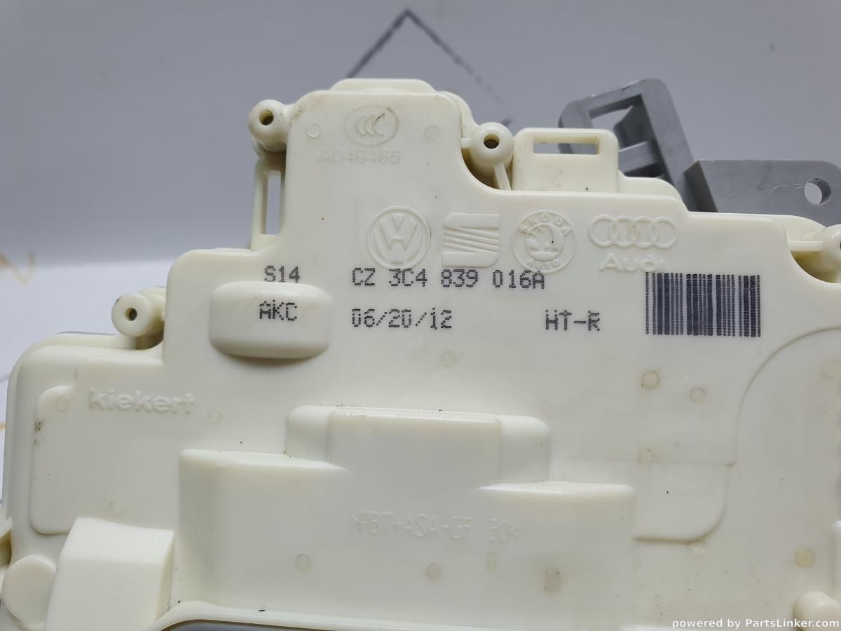 Broasca usa dreapta spate VOLKSWAGEN PASSAT (362) [ 2010 - 2014 ] TDI (CFFB) 103KW|140HP OEM 3C4839016A / 3C4 839 016 A