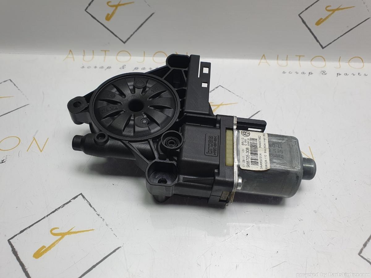 Motoras macara geam stanga fata VOLKSWAGEN PASSAT (362) [ 2010 - 2014 ] TDI (CFFB) 103KW|140HP 988705-308 OEM 3AA959701A / 3AA837462