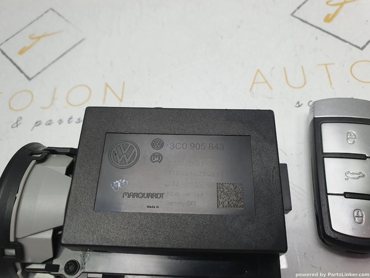 Contact cu cheie VOLKSWAGEN PASSAT (362) [ 2010 - 2014 ] TDI (CFFB) 103KW|140HP OEM 3C0905843 / 3C0 905 843