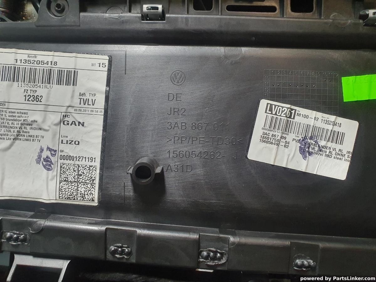 Panou usa stanga fata VOLKSWAGEN PASSAT (362) [ 2010 - 2014 ] TDI (CFFB) 103KW|140HP OEM 3AB867011 / 3AB 867 011