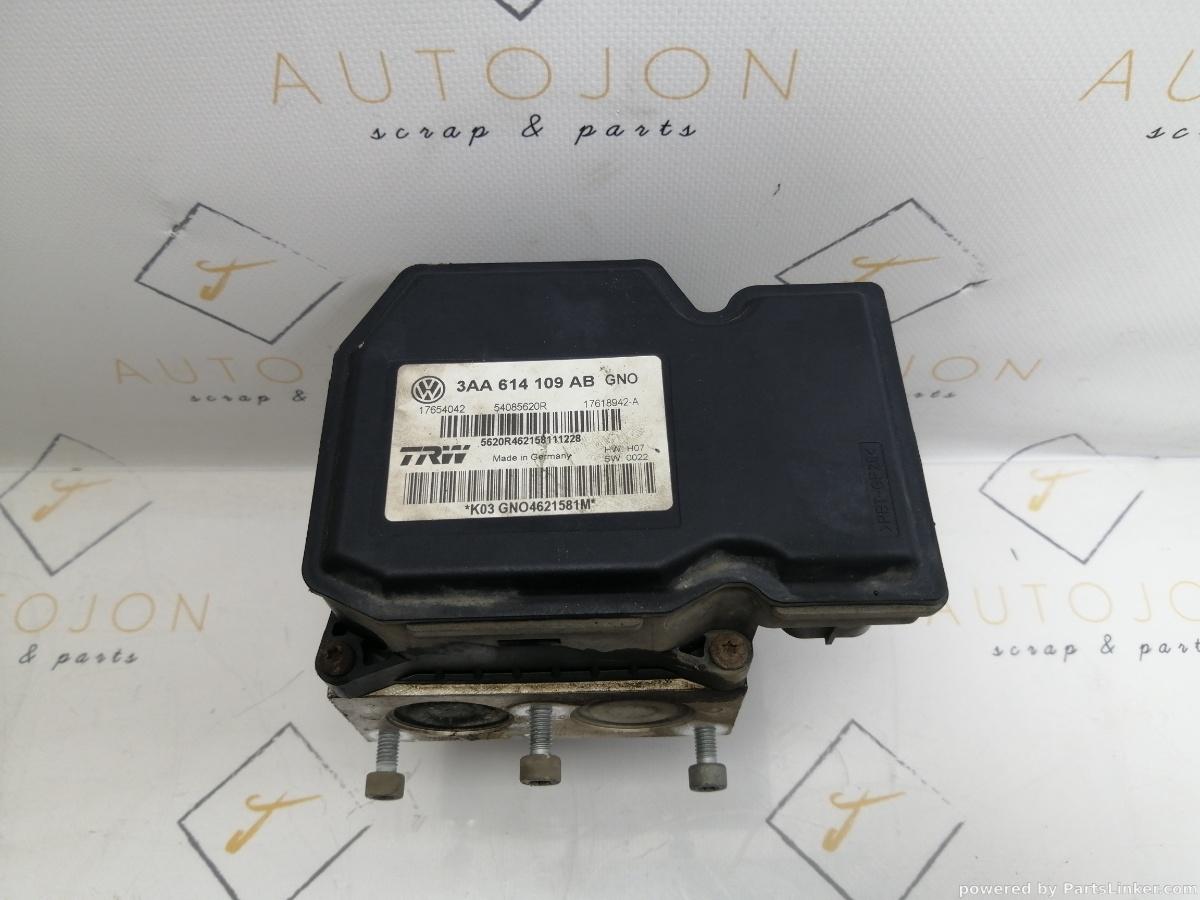 Pompa ABS VOLKSWAGEN PASSAT (362) [ 2010 - 2014 ] TDI (CFFB) 103KW|140HP OEM 3AA614109AB / 3AA 614 109 AB