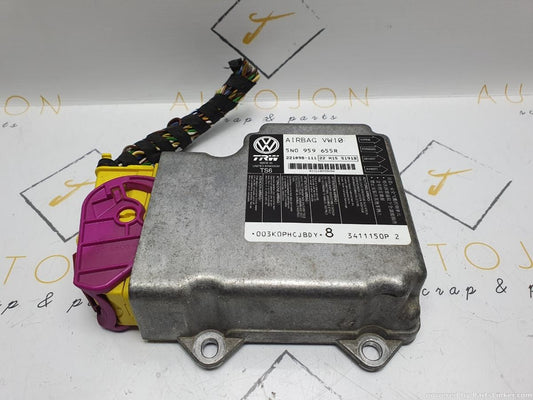 Calculator airbag VOLKSWAGEN PASSAT (362) [ 2010 - 2014 ] TDI (CFFB) 103KW|140HP OEM 5N0959655R / 5N0 959 655 R