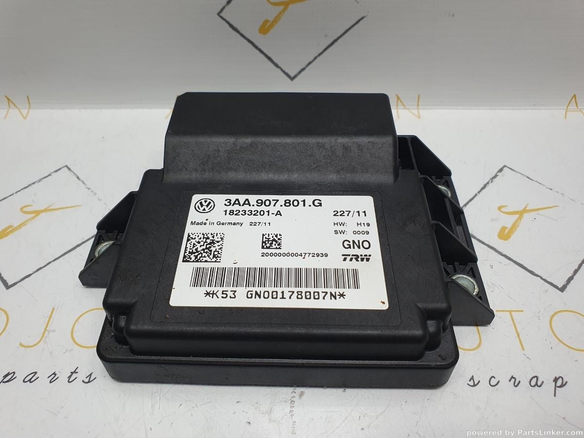 Calculator frana de mana VOLKSWAGEN PASSAT (362) [ 2010 - 2014 ] TDI (CFFB) 103KW|140HP OEM 3AA907801G / 3AA 907 801 G