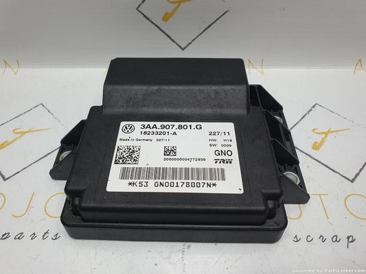 Calculator frana de mana VOLKSWAGEN PASSAT (362) [ 2010 - 2014 ] TDI (CFFB) 103KW|140HP OEM 3AA907801G / 3AA 907 801 G