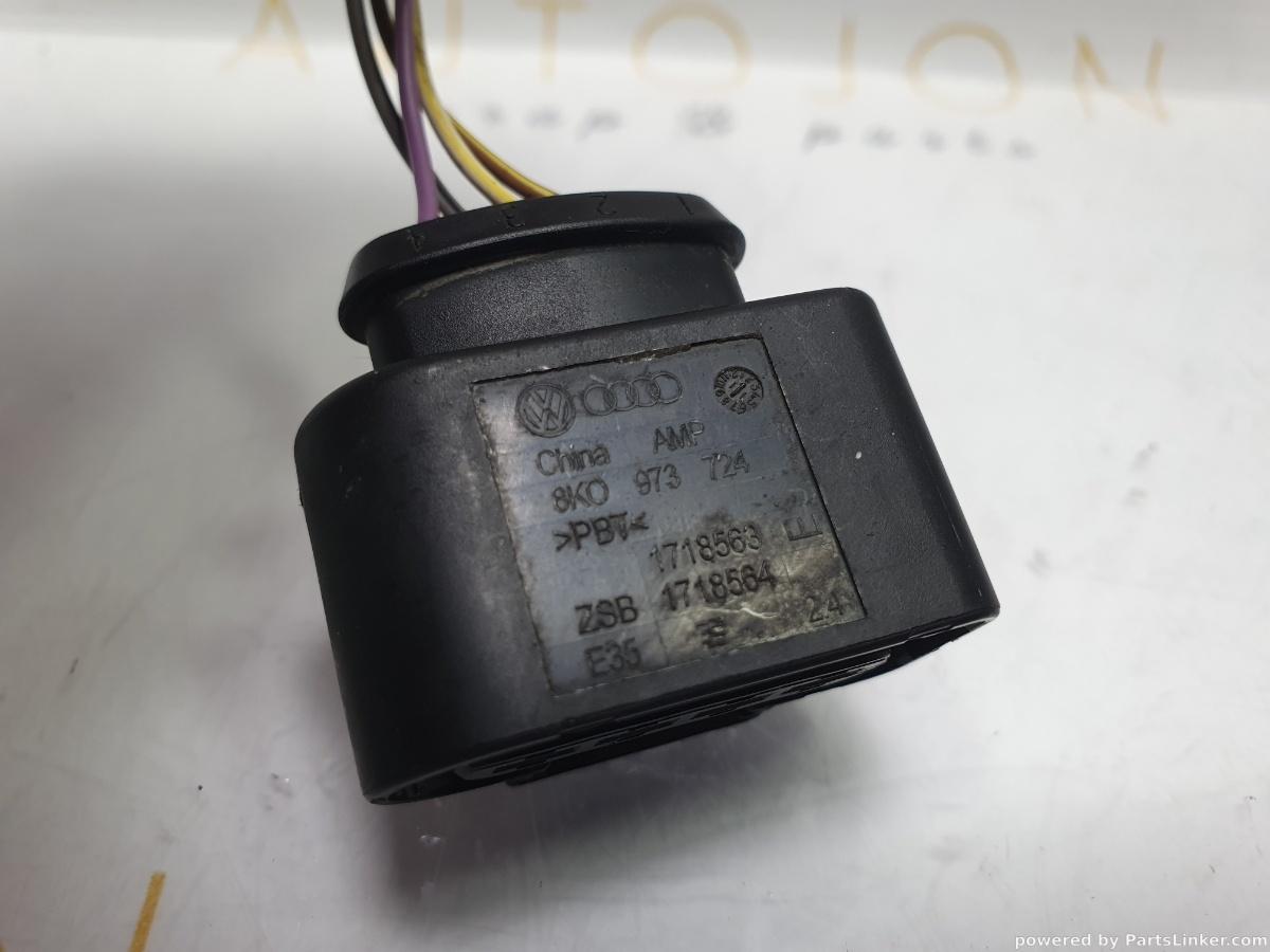 Mufa conector 4 pini VOLKSWAGEN PASSAT (362) [ 2010 - 2014 ] TDI (CFFB) 103KW|140HP OEM 8K0973724 / 8K0 973 724