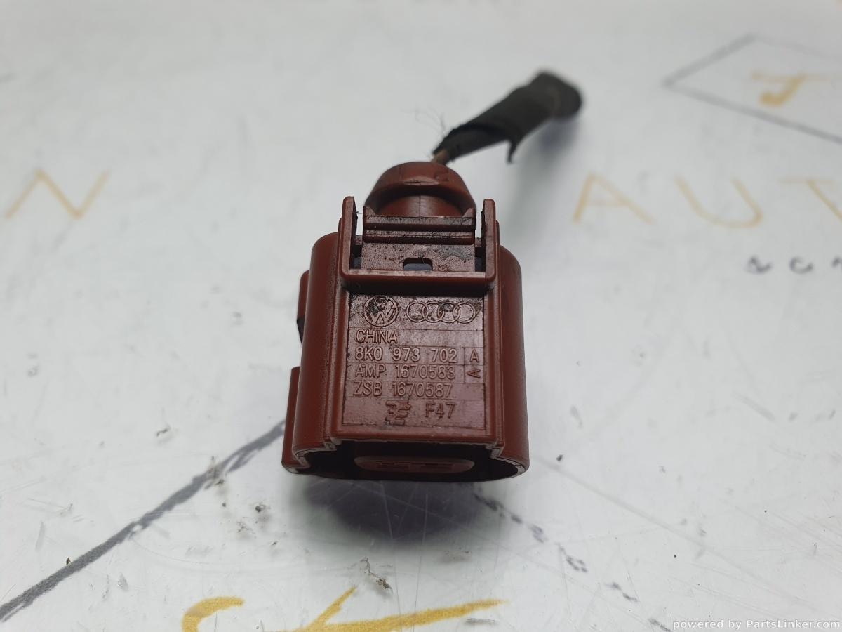 Mufa conector 2 pini VOLKSWAGEN PASSAT (362) [ 2010 - 2014 ] TDI (CFFB) 103KW|140HP OEM 8K0973702A / 8K0 973 702 A