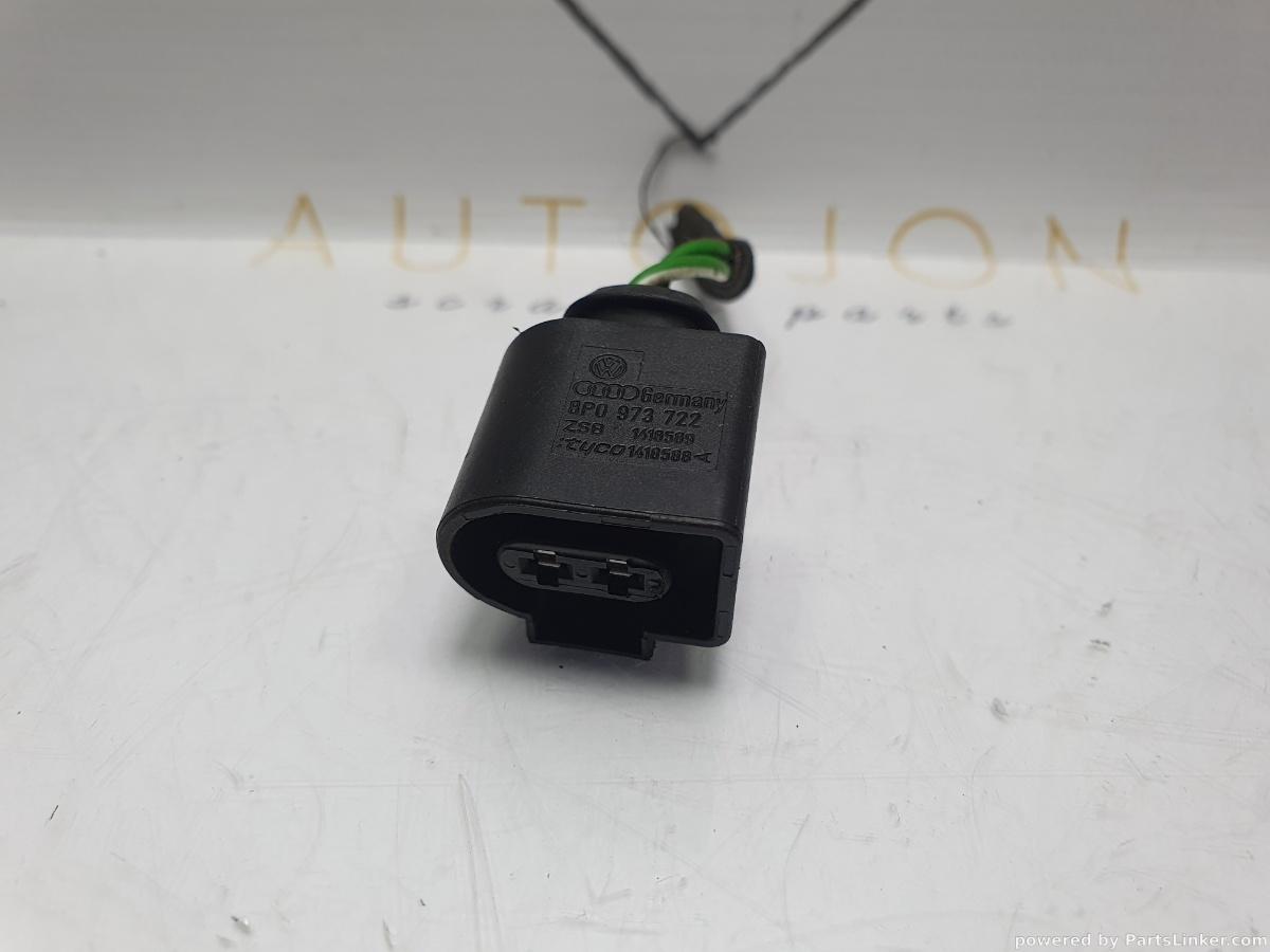 Mufa conector 2 pini VOLKSWAGEN PASSAT (362) [ 2010 - 2014 ] TDI (CFFB) 103KW|140HP OEM 8P0973722 / 8P0 973 722