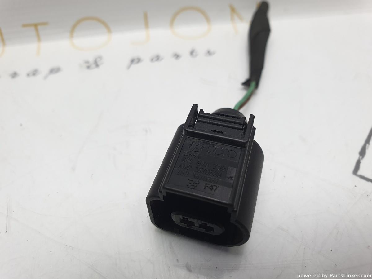 Mufa conector 2 pini VOLKSWAGEN PASSAT (362) [ 2010 - 2014 ] TDI (CFFB) 103KW|140HP OEM 8K0973702A / 8K0 973 702 A