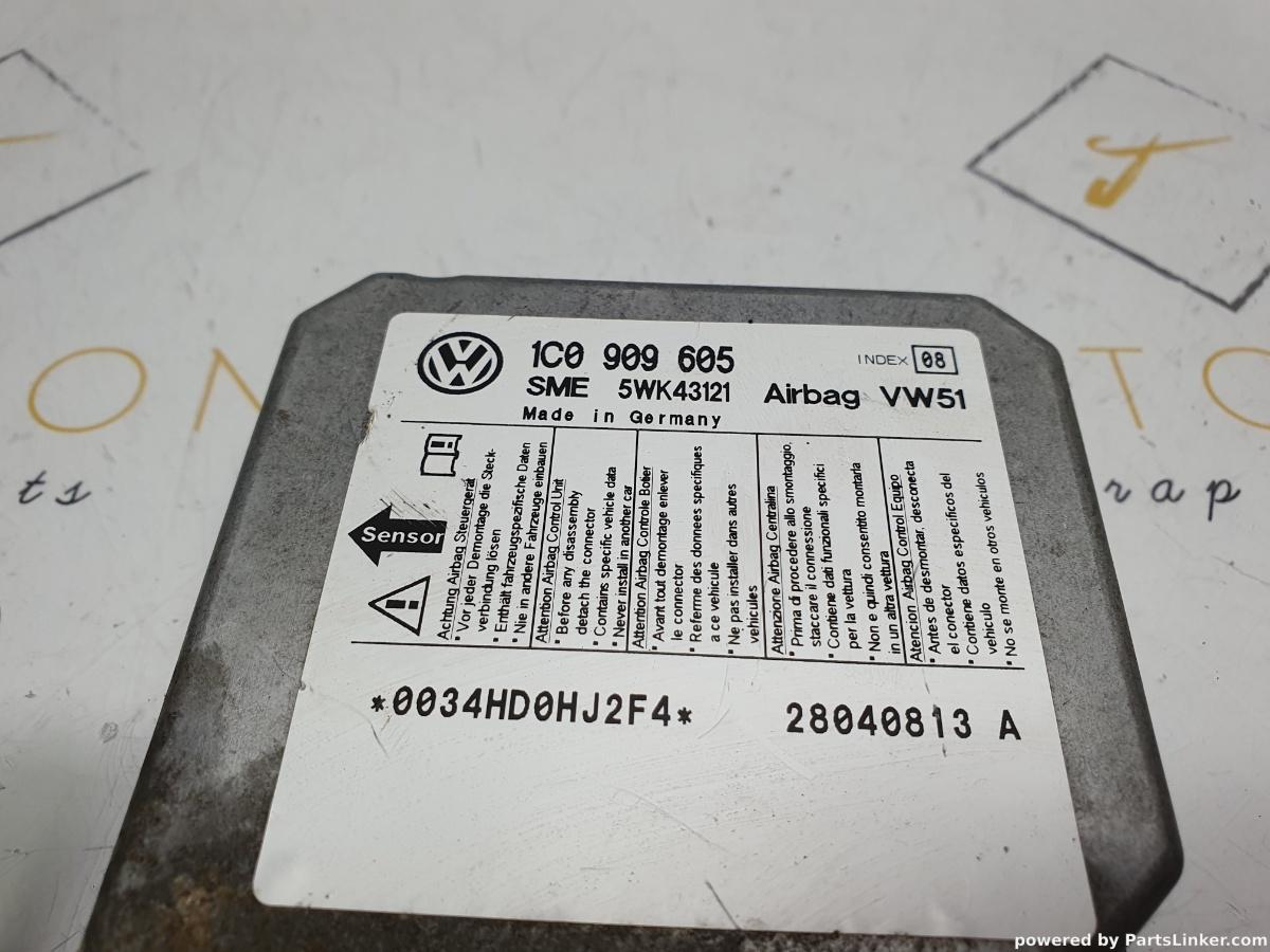 Calculator airbag SEAT ALHAMBRA (7V8, 7V9) [ 1996 - 2010 ] TDI (AUY, BVK) 85KW|115HP OEM 1C0909605