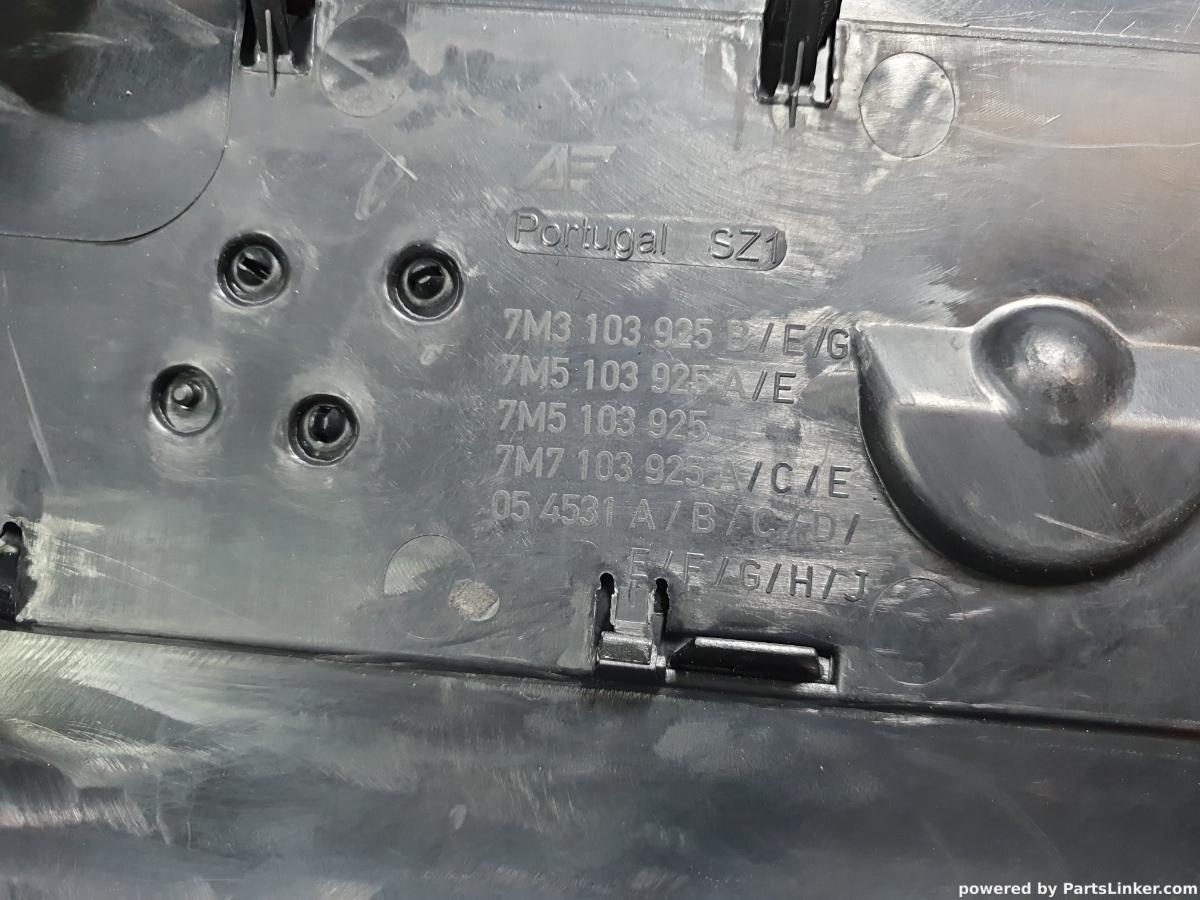Capac ornament motor SEAT ALHAMBRA (7V8, 7V9) [ 1996 - 2010 ] TDI (AUY, BVK) 85KW|115HP OEM 7M3103925B / 7M3 103 925 B