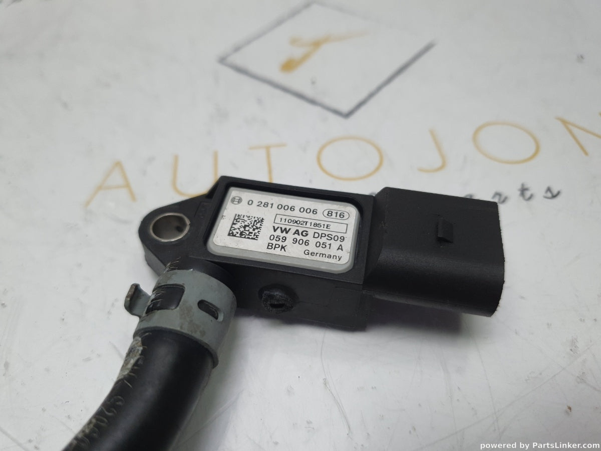 Senzor presiune gaze evacuare AUDI A4 IV Avant (8K5, B8) [ 2007 - 2015 ] TDI (CAGA, CJCA, CMEA, CMFA) 105KW|143HP OEM 059906051A / 059 906 051 A