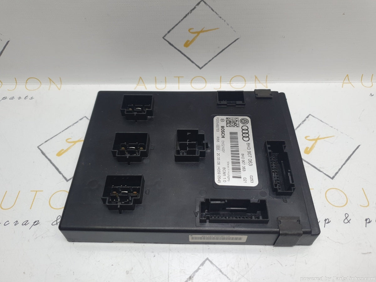 Modul BCM AUDI A4 IV Avant (8K5, B8) [ 2007 - 2015 ] TDI (CAGA, CJCA, CMEA, CMFA) 105KW|143HP OEM 8K0907063 / 8K0 907 063