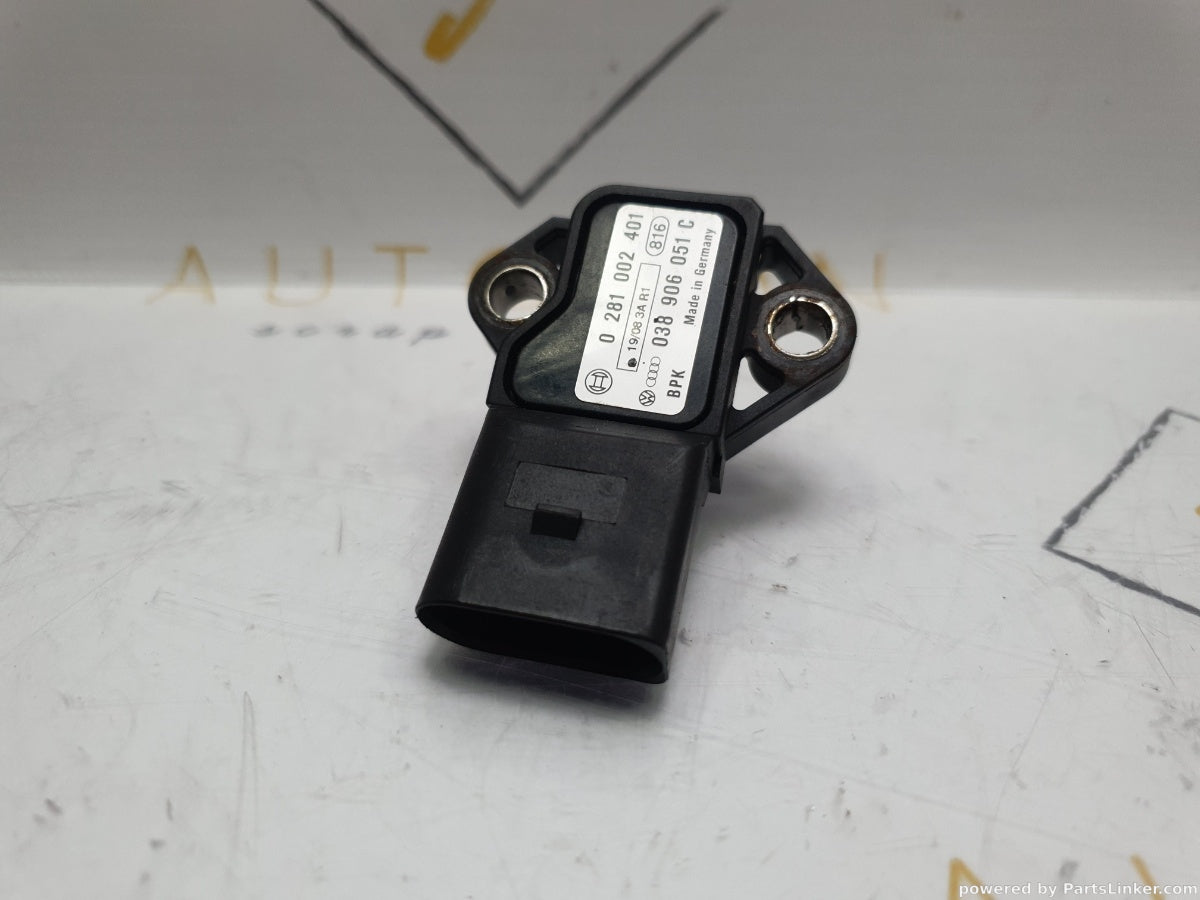 Senzor MAP AUDI A4 IV Avant (8K5, B8) [ 2007 - 2015 ] TDI (CAGA, CJCA, CMEA, CMFA) 105KW|143HP OEM 038906051C / 038 906 051 C