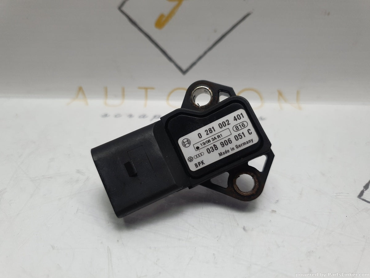 Senzor MAP AUDI A4 IV Avant (8K5, B8) [ 2007 - 2015 ] TDI (CAGA, CJCA, CMEA, CMFA) 105KW|143HP OEM 038906051C / 038 906 051 C