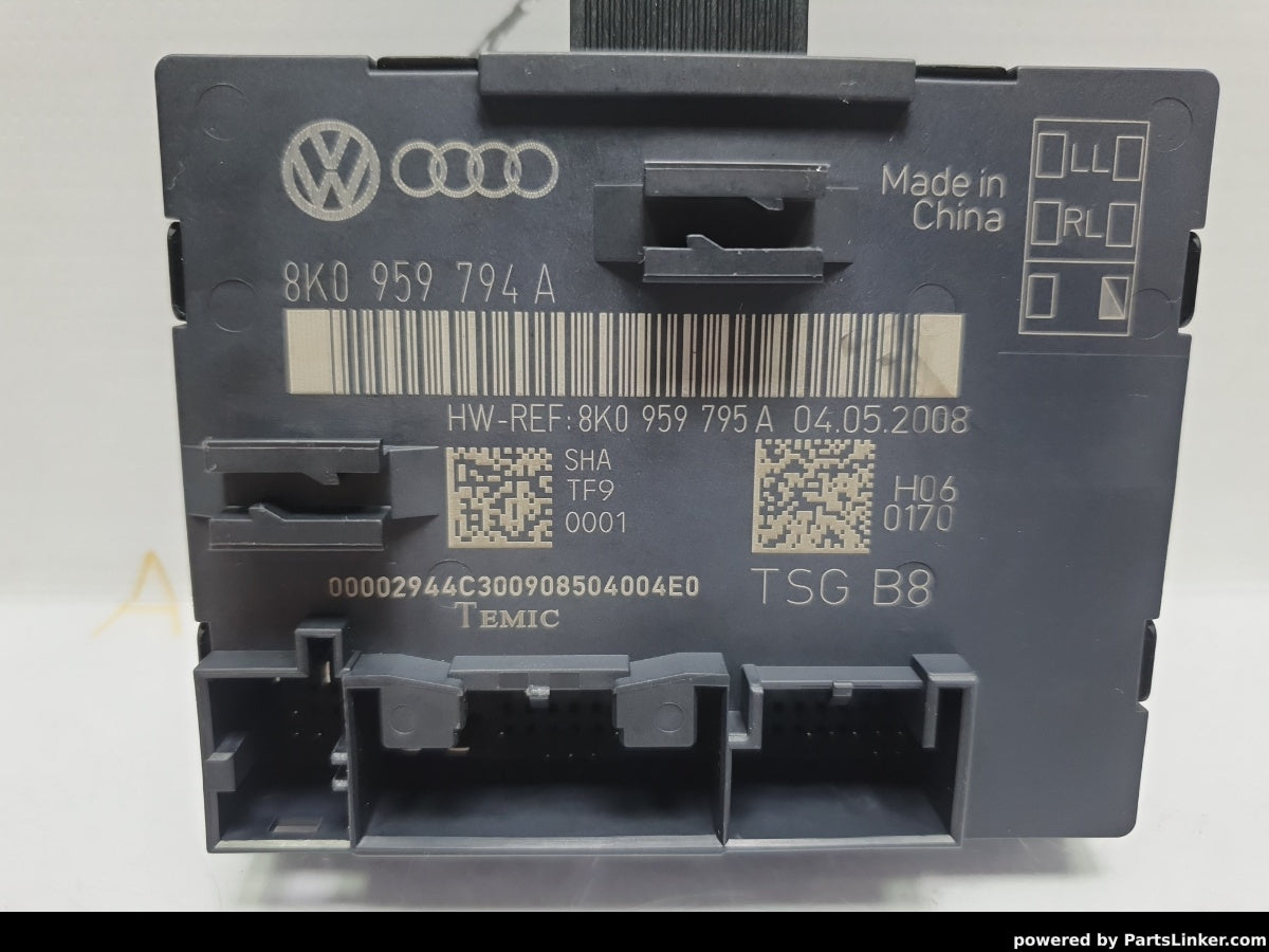 Modul usa dreapta spate AUDI A4 IV Avant (8K5, B8) [ 2007 - 2015 ] TDI (CAGA, CJCA, CMEA, CMFA) 105KW|143HP OEM 8K0959794A / 8K0 959 794 A