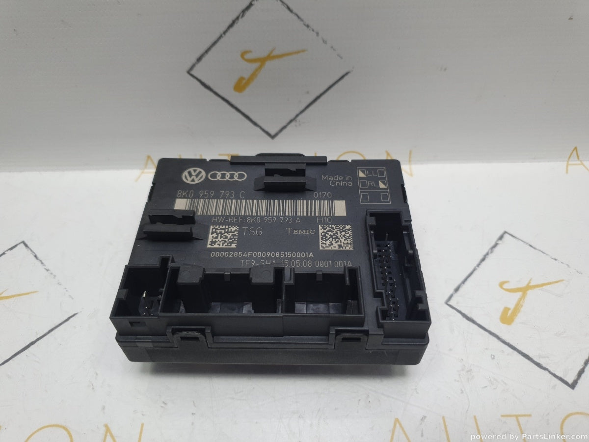 Modul usa stanga fata AUDI A4 IV Avant (8K5, B8) [ 2007 - 2015 ] TDI (CAGA, CJCA, CMEA, CMFA) 105KW|143HP OEM 8K0959793C / 8K0 145 737 K