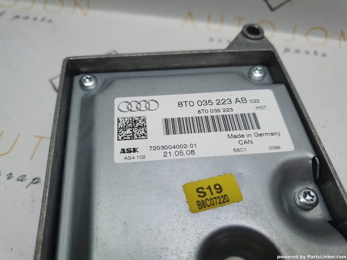 Amplificator audio AUDI A4 IV Avant (8K5, B8) [ 2007 - 2015 ] TDI (CAGA, CJCA, CMEA, CMFA) 105KW|143HP OEM 8T0035223AB / 8T0 035 223 AB