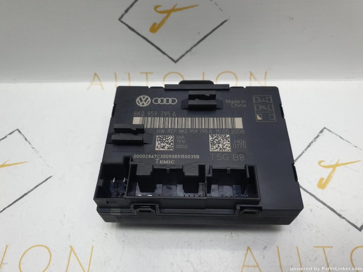 Modul usa stanga spate AUDI A4 IV Avant (8K5, B8) [ 2007 - 2015 ] TDI (CAGA, CJCA, CMEA, CMFA) 105KW|143HP OEM 8K0959795A / 8K0 959 795 A