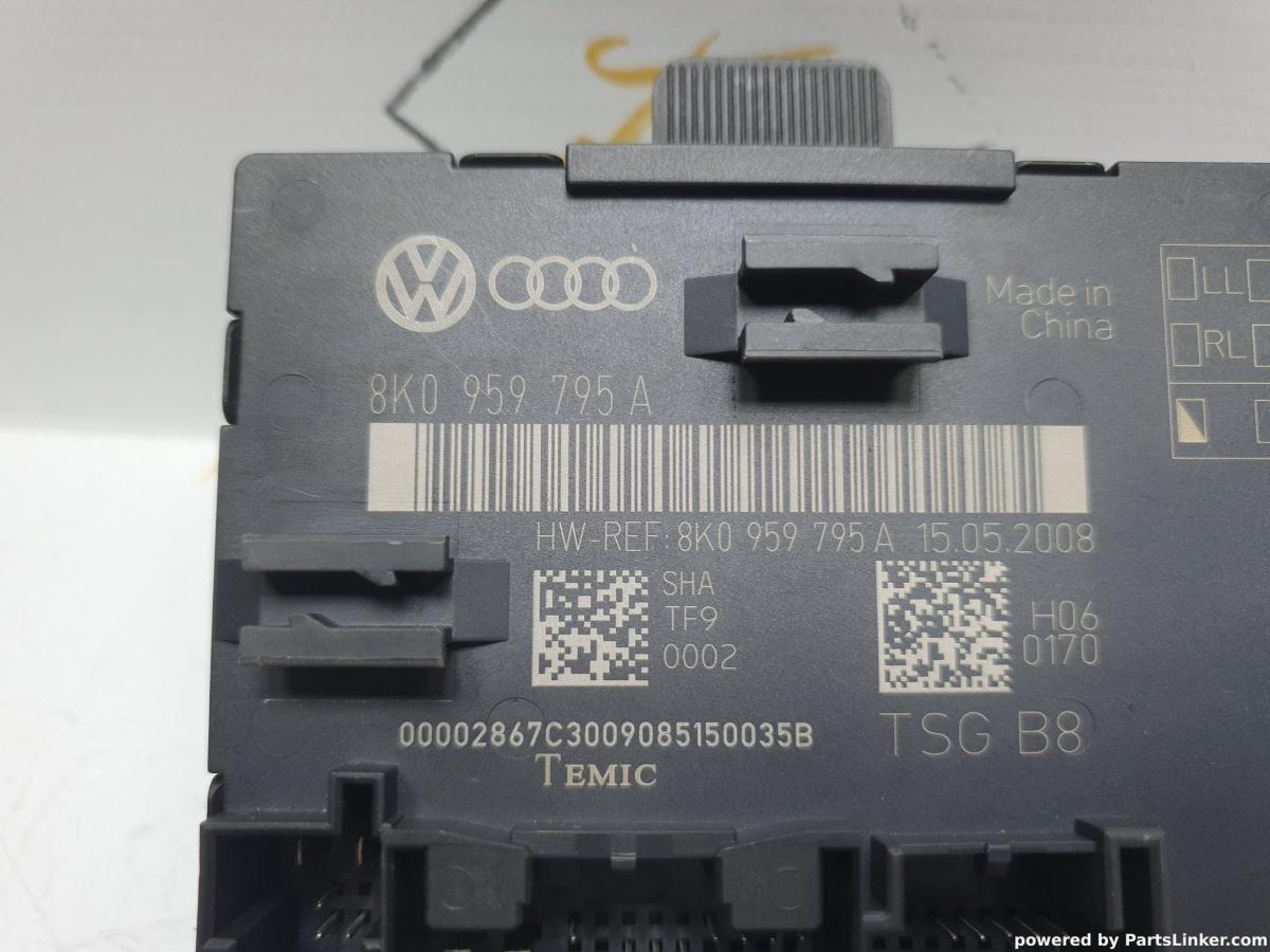 Modul usa stanga spate AUDI A4 IV Avant (8K5, B8) [ 2007 - 2015 ] TDI (CAGA, CJCA, CMEA, CMFA) 105KW|143HP OEM 8K0959795A / 8K0 959 795 A