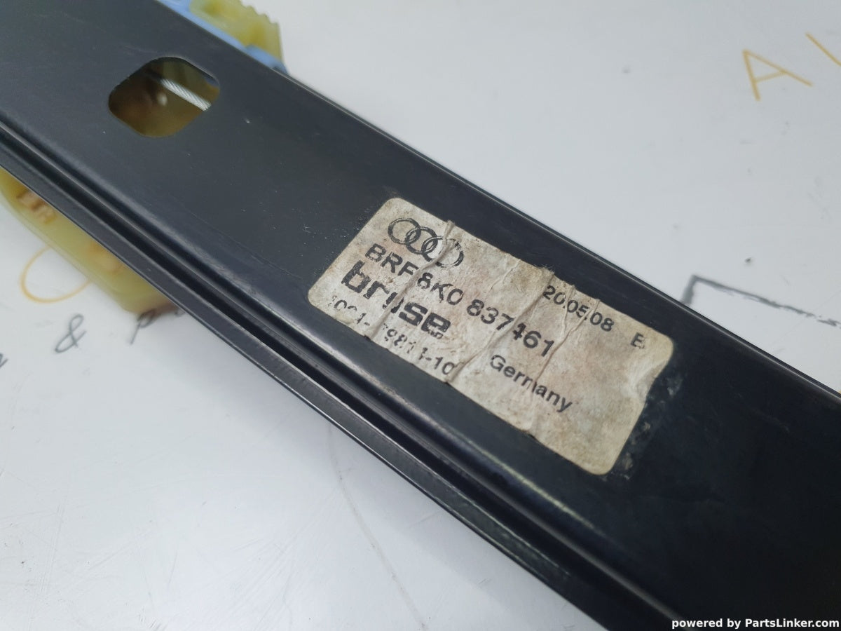 Macara geam stanga fata AUDI A4 IV Avant (8K5, B8) [ 2007 - 2015 ] TDI (CAGA, CJCA, CMEA, CMFA) 105KW|143HP OEM 8K0837461 / 8K0 837 461