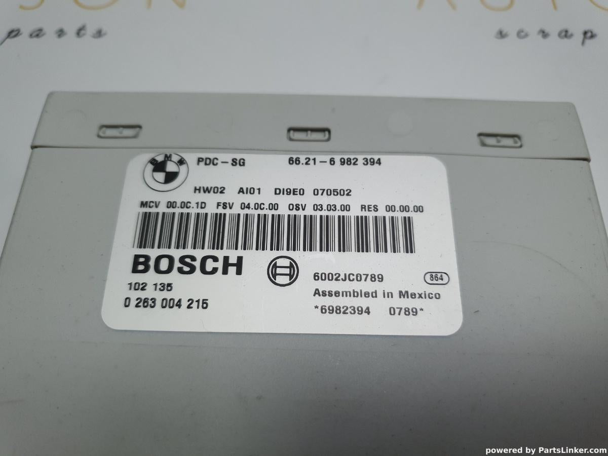 Modul senzori de parcare BMW 3 V (E90) [ 2004 - 2012 ] 320 i (N46 B20..) 110KW|150HP OEM 66216982394 / 66.21-6 982 394