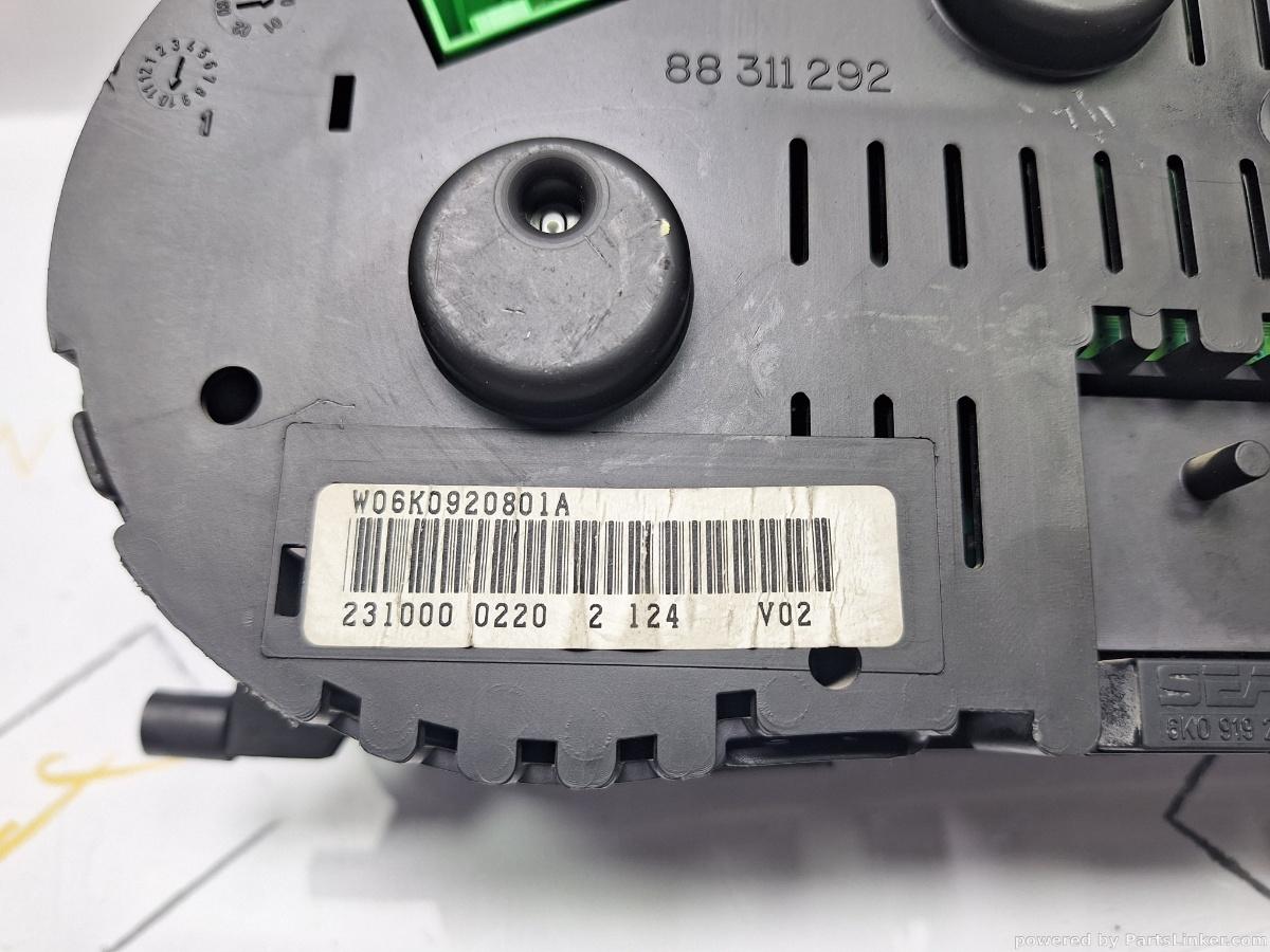 Ceasuri bord SEAT IBIZA III (6K1) [ 1999 - 2002 ] 16V (APE, AUA) 55KW|75HP OEM 6K0920801A / 6K0 920 801 A