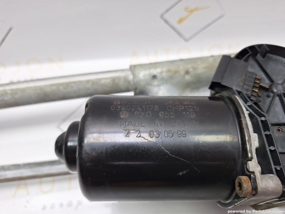 Ansamblu stergatoare VOLKSWAGEN POLO (6N1) [ 1994 - 1999 ] 60 1.4 (AEX, AKV, APQ) 44KW|60HP OEM 6N1955023C / 6X0955119