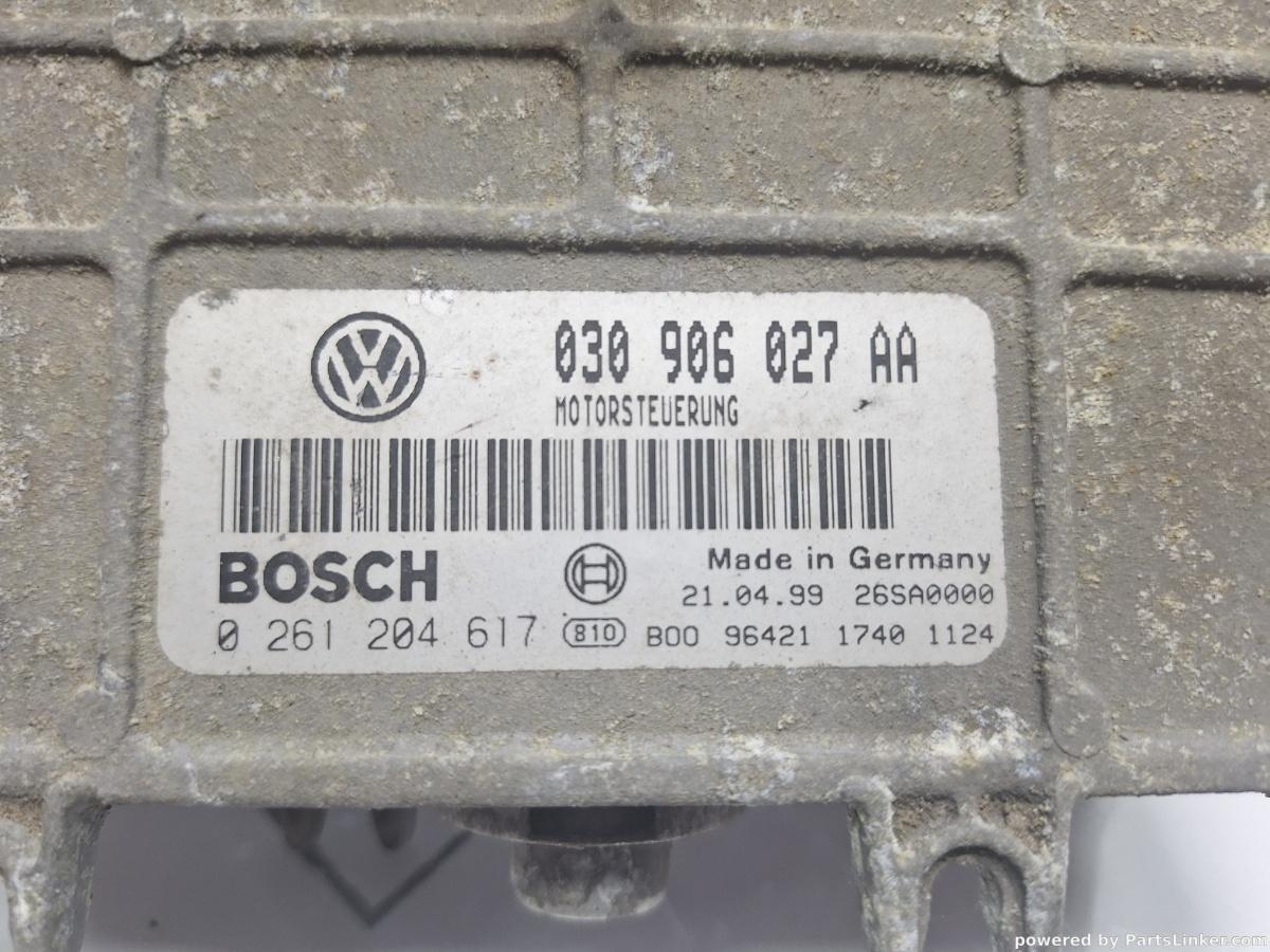 Calculator ECU VOLKSWAGEN POLO (6N1) [ 1994 - 1999 ] 60 1.4 (AEX, AKV, APQ) 44KW|60HP 0261204617 OEM 030906027AA