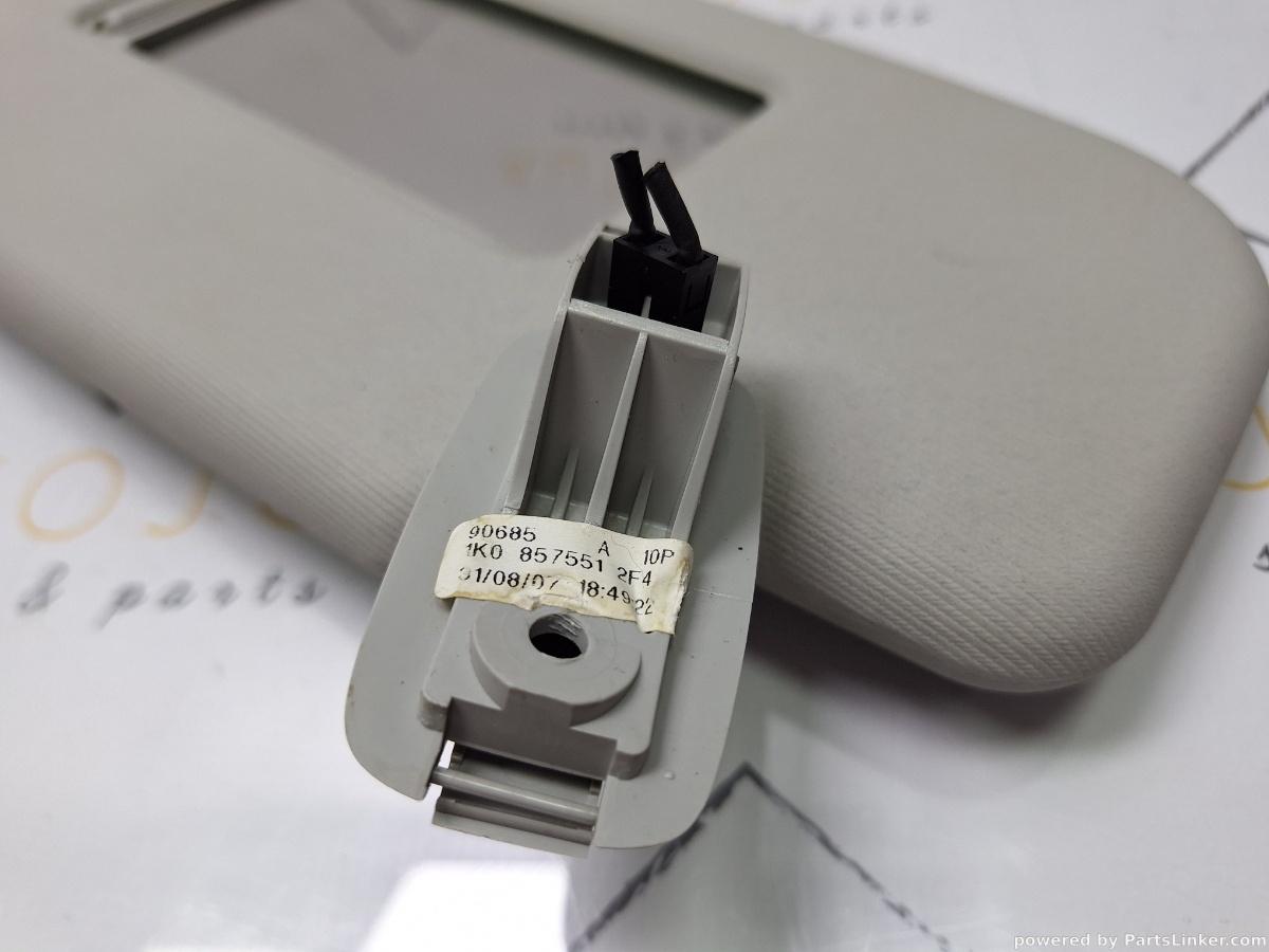 Parasolar Stanga VOLKSWAGEN GOLF V Variant (1K5) [ 2007 - 2009 ] TDI (BLS, BXE) 77KW|105HP OEM 1K0857551 2FA
