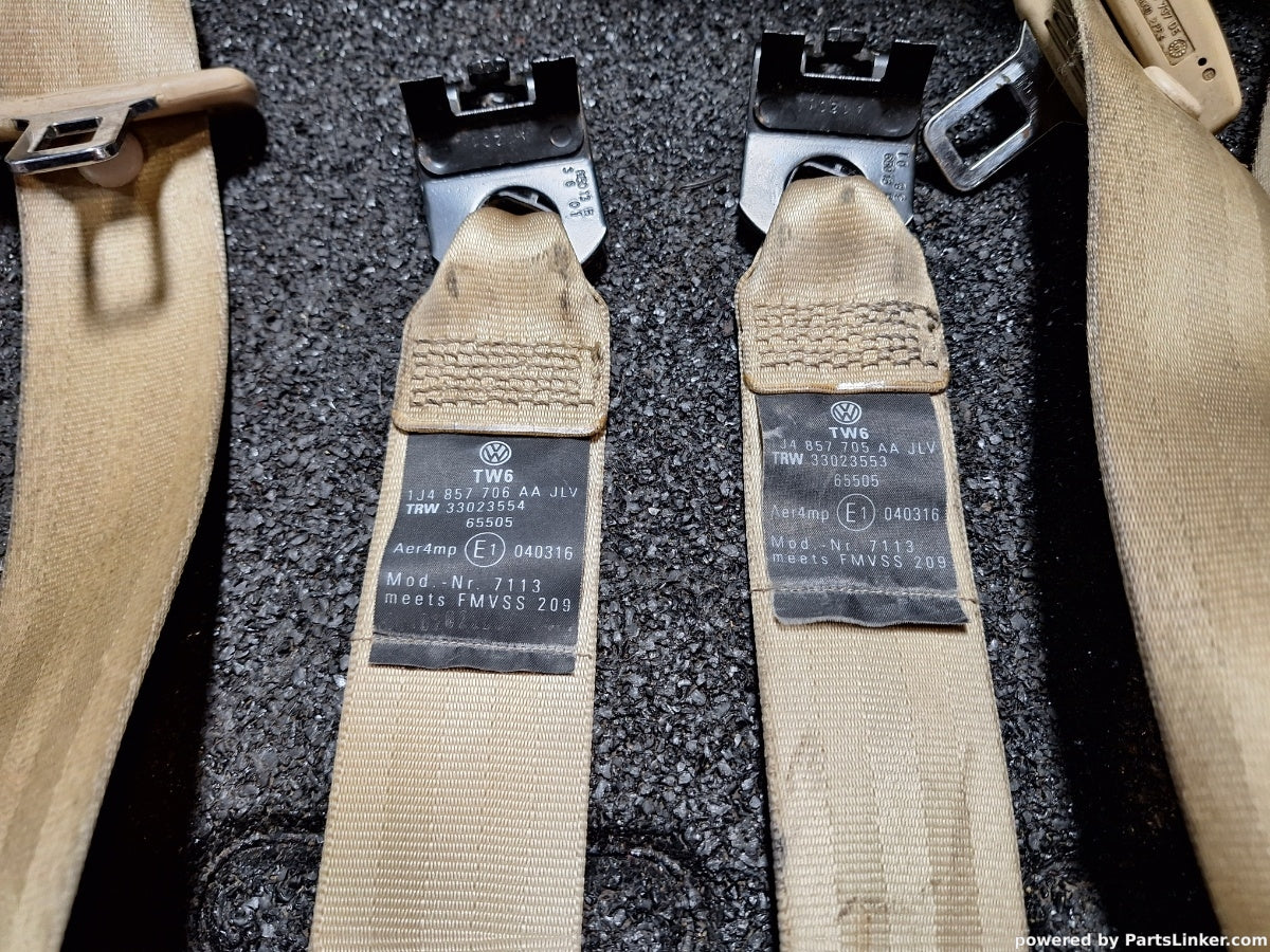 Kit airbag VOLKSWAGEN BORA (1J2) [ 1998 - 2013 ] TDI (AGR, ALH) 66KW|90HP 1J1857181FTX1