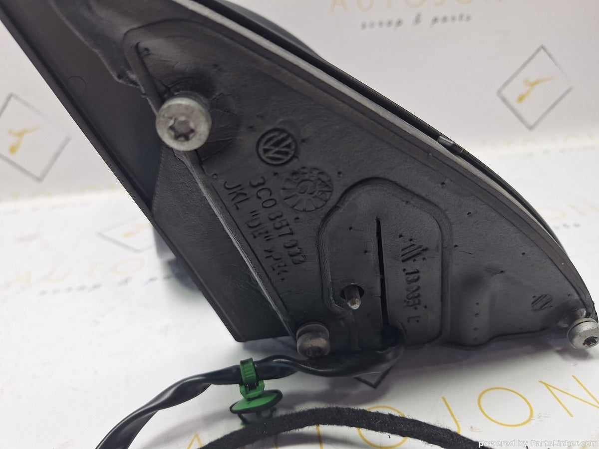 Oglinda  Stanga VOLKSWAGEN PASSAT (3C2) [ 2005 - 2010 ] Negru L041 3C1857507DP