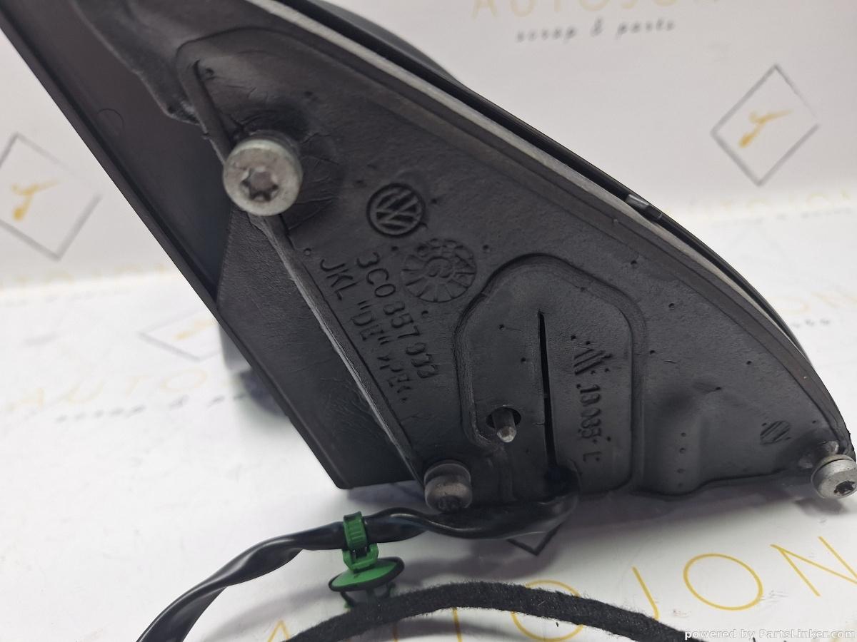 Oglinda  Stanga VOLKSWAGEN PASSAT (3C2) [ 2005 - 2010 ] Negru L041 OEM 3C1857507DP