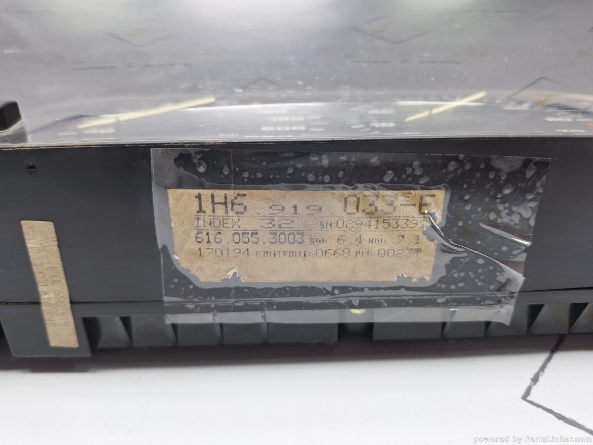 Ceasuri bord VOLKSWAGEN GOLF III (1H1) [ 1991 - 1998 ] 1.8 (AAM) 55KW|75HP 616.055.3003 OEM 1H6919033E