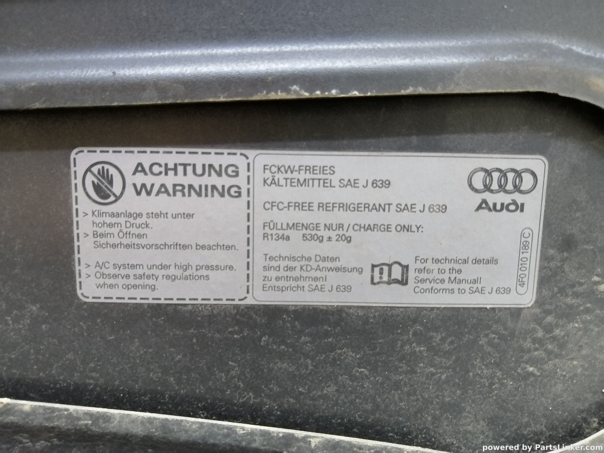 Capota motor AUDI A6 III Avant (4F5, C6) [ 2005 - 2011 ] TDI (BLB, BRE) 103KW|140HP 4F0010189C