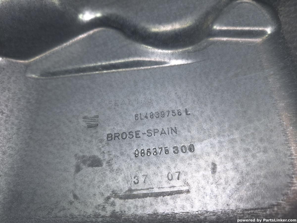 Macara geam dreapta spate SEAT IBIZA IV (6L1) [ 2002 - 2009 ] 1.2 (BBM) 44KW|60HP OEM 6L4839756L