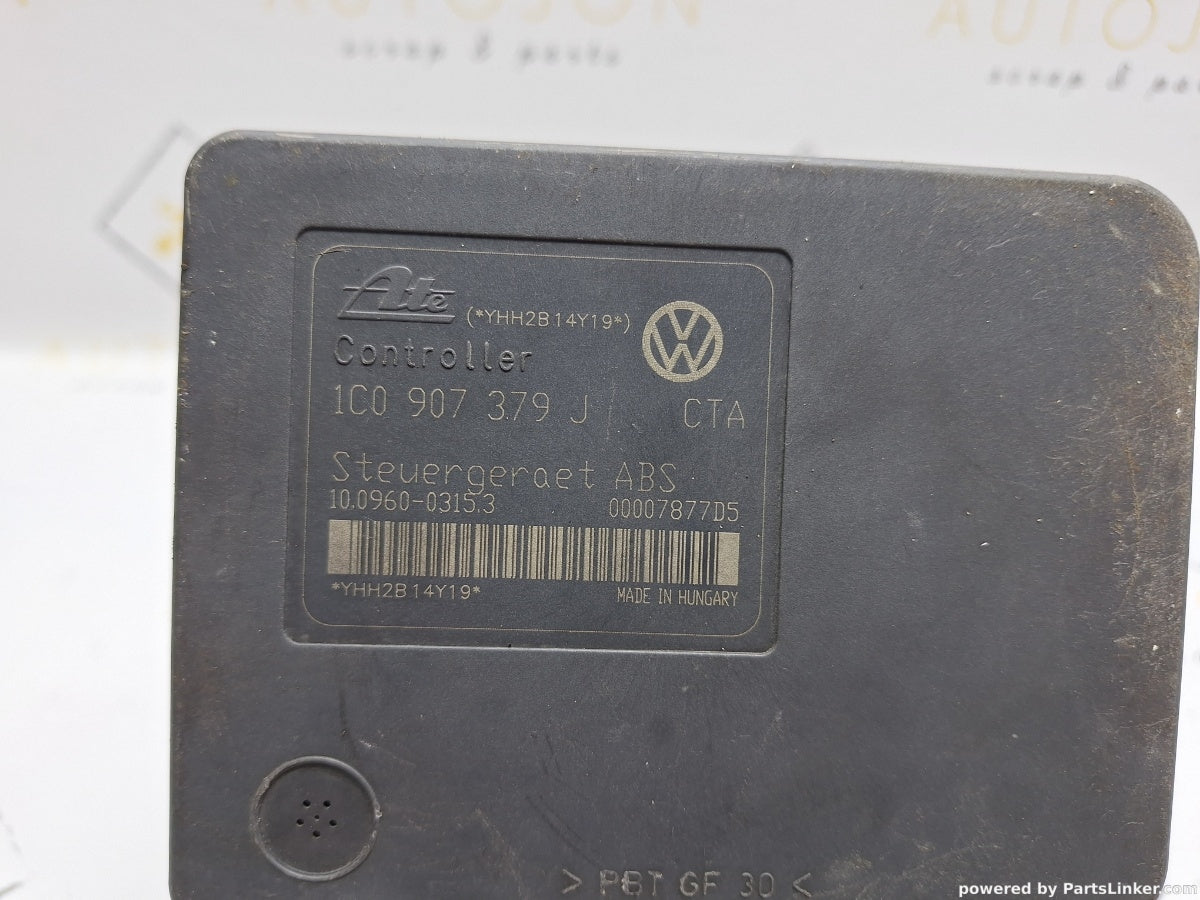 Modul pompa ABS VOLKSWAGEN BORA (1J2) [ 1998 - 2013 ] TDI (AGR, ALH) 66KW|90HP 1J0614117F / 1C0907379J