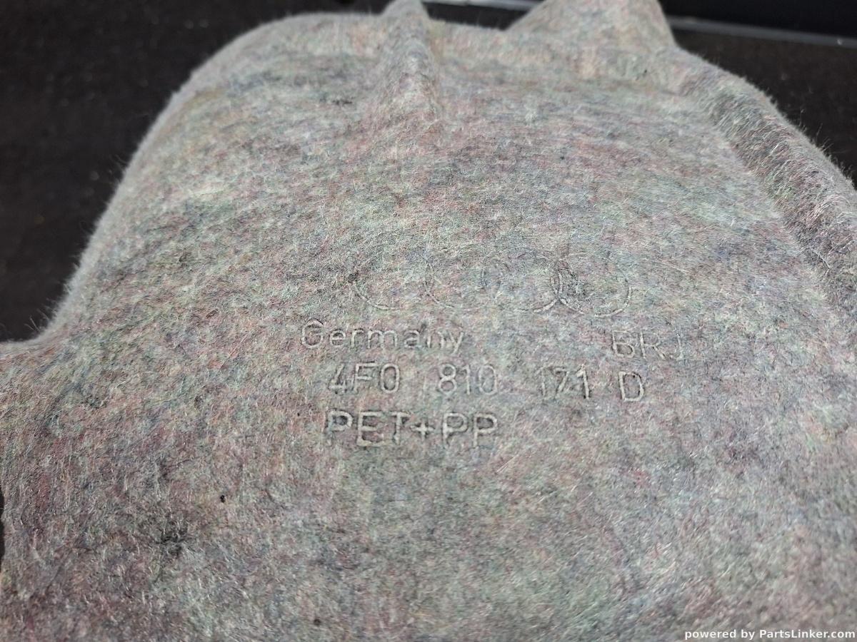 Carenaj roata stanga spate AUDI A6 III Avant (4F5, C6) [ 2005 - 2011 ] TDI (BLB, BRE) 103KW|140HP OEM 4F0810171D