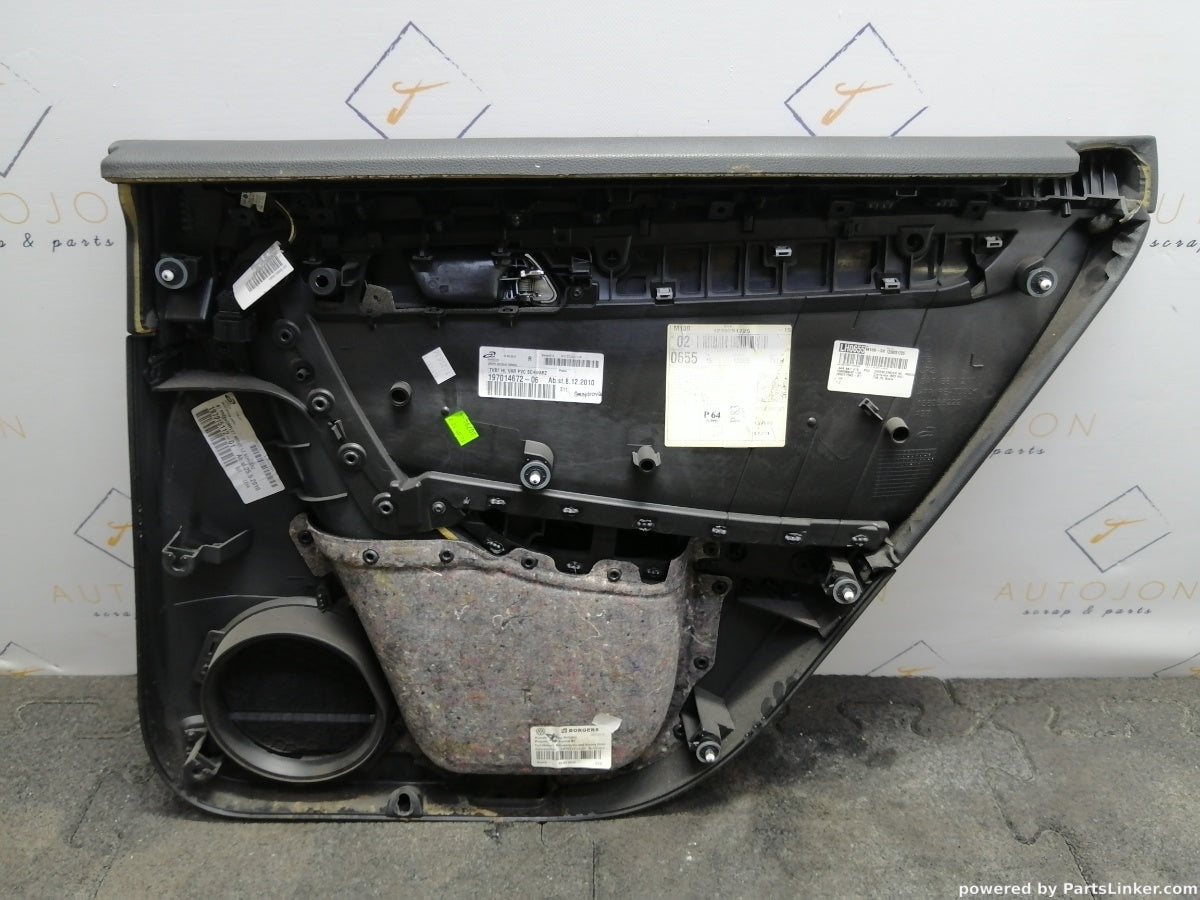 Panou interior  usa stanga spate VOLKSWAGEN PASSAT (365) [ 2010 - 2014 ] 1.6 TDi BlueMotion (CAYC) 77KW|105HP 3AF867211
