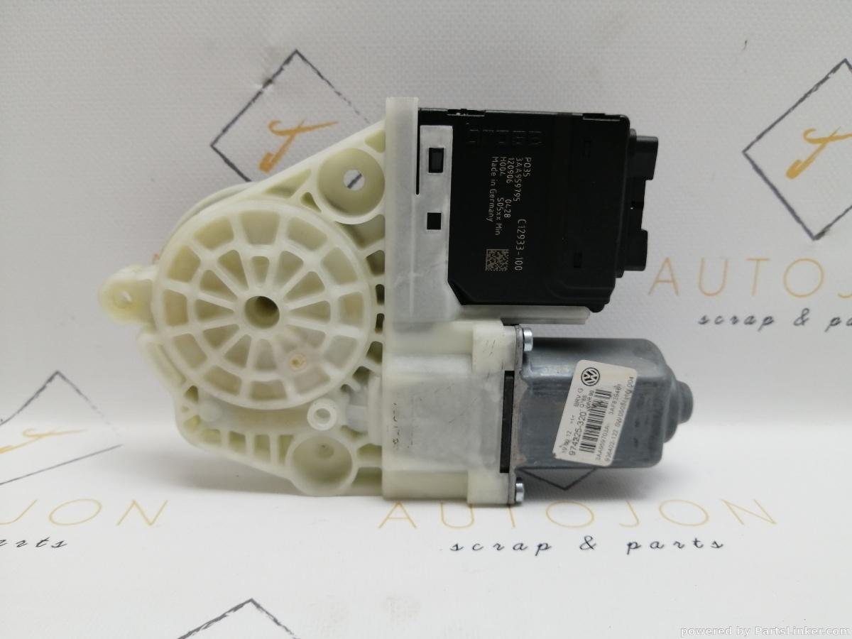 Motoras macara geam stanga spate VOLKSWAGEN PASSAT (365) [ 2010 - 2014 ] 1.6 TDi BlueMotion (CAYC) 77KW|105HP OEM 3AA959795 / 3AA959703A
