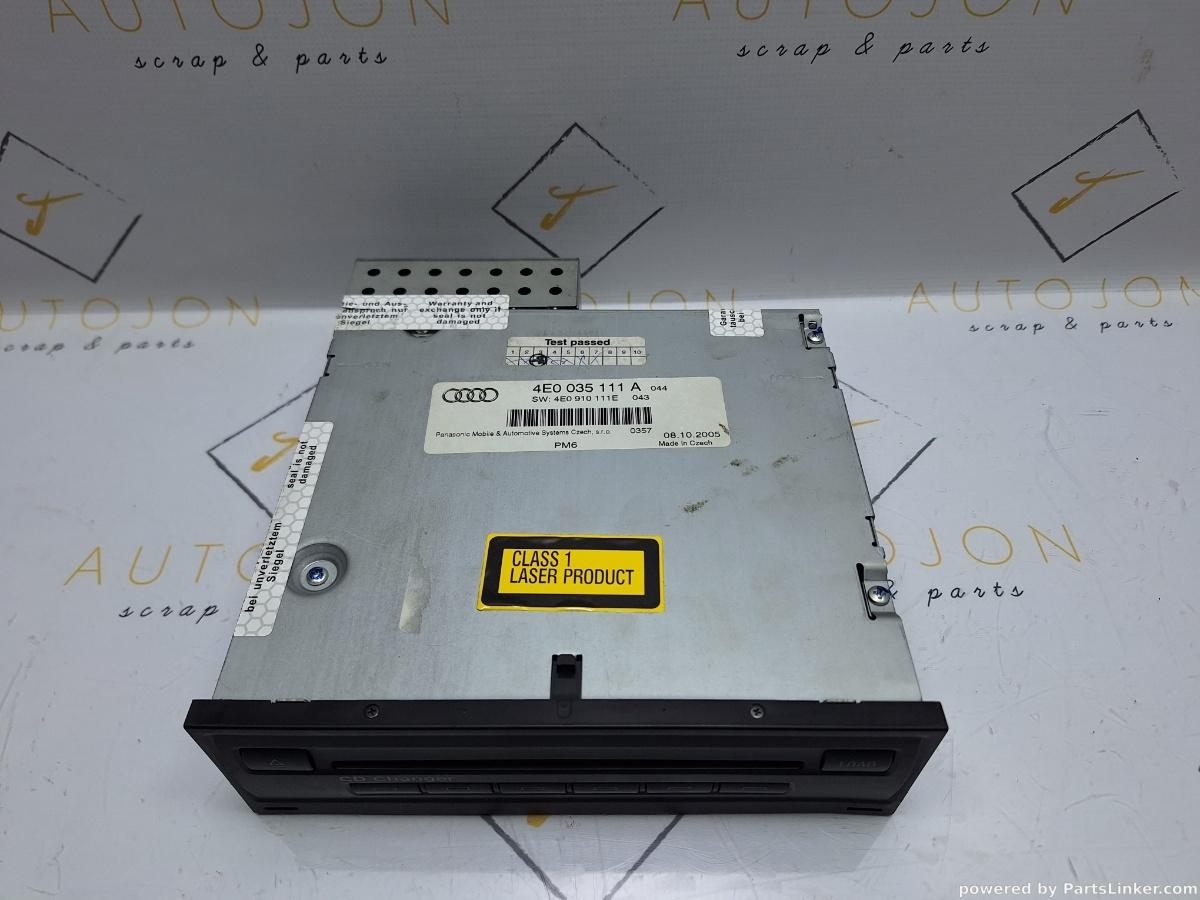 Magazie CD AUDI A6 III Avant (4F5, C6) [ 2005 - 2011 ] TDI (BLB, BRE) 103KW|140HP OEM 4F0035111A