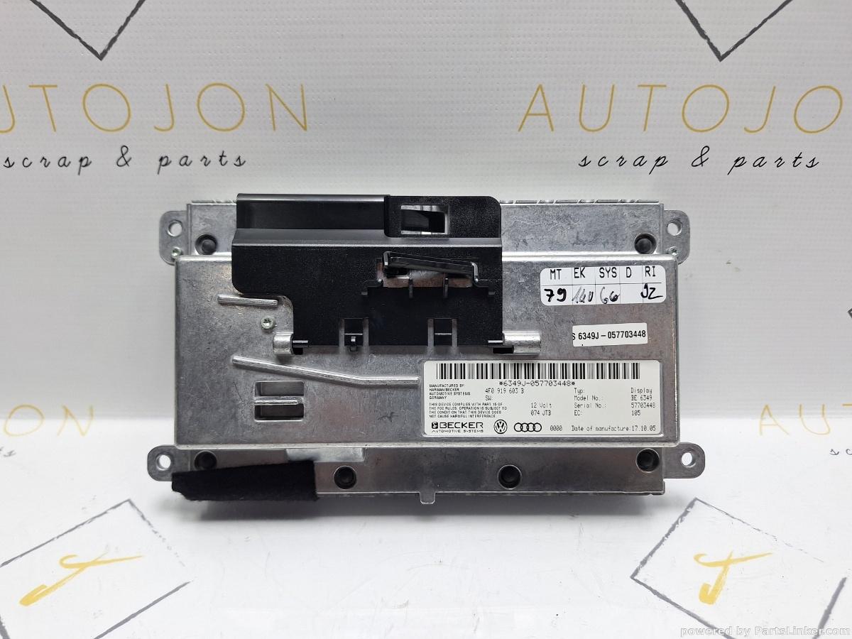 Display AUDI A6 III Avant (4F5, C6) [ 2005 - 2011 ] TDI (BLB, BRE) 103KW|140HP OEM 4F0919603B