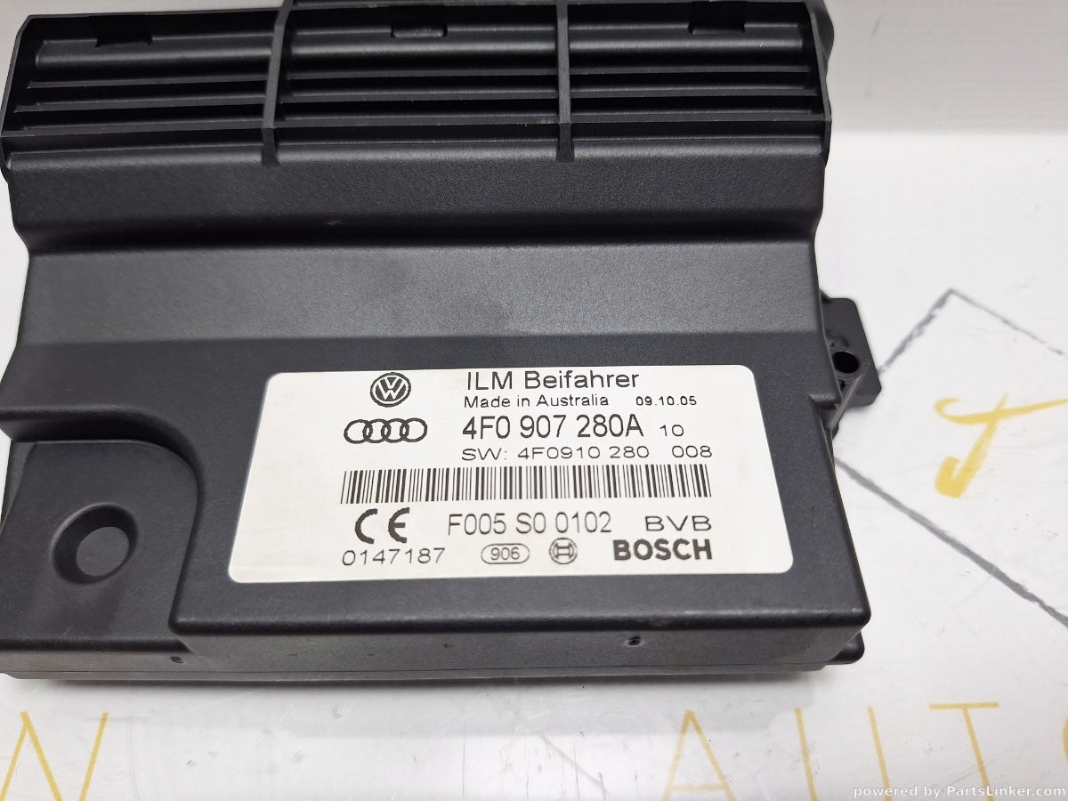 Calculator confort AUDI A6 III Avant (4F5, C6) [ 2005 - 2011 ] TDI (BLB, BRE) 103KW|140HP 4F0907280A