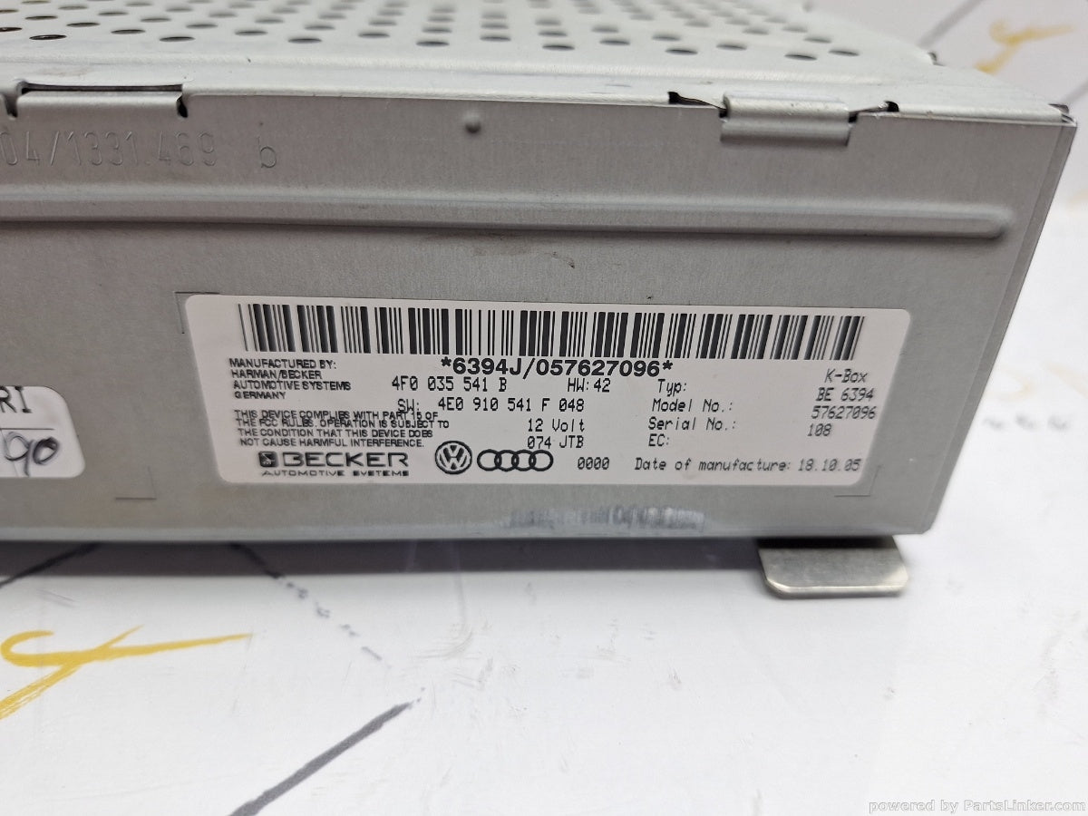 Modul navigatie AUDI A6 III Avant (4F5, C6) [ 2005 - 2011 ] TDI (BLB, BRE) 103KW|140HP 4F0035541B / 4E0910541F