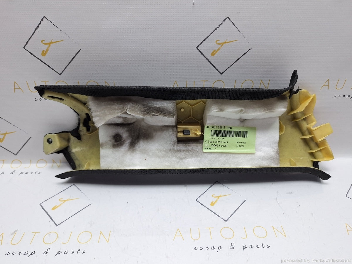 Ornament stalp dreapta spate AUDI A6 III Avant (4F5, C6) [ 2005 - 2011 ] TDI (BLB, BRE) 103KW|140HP 4F9867288B 1MB