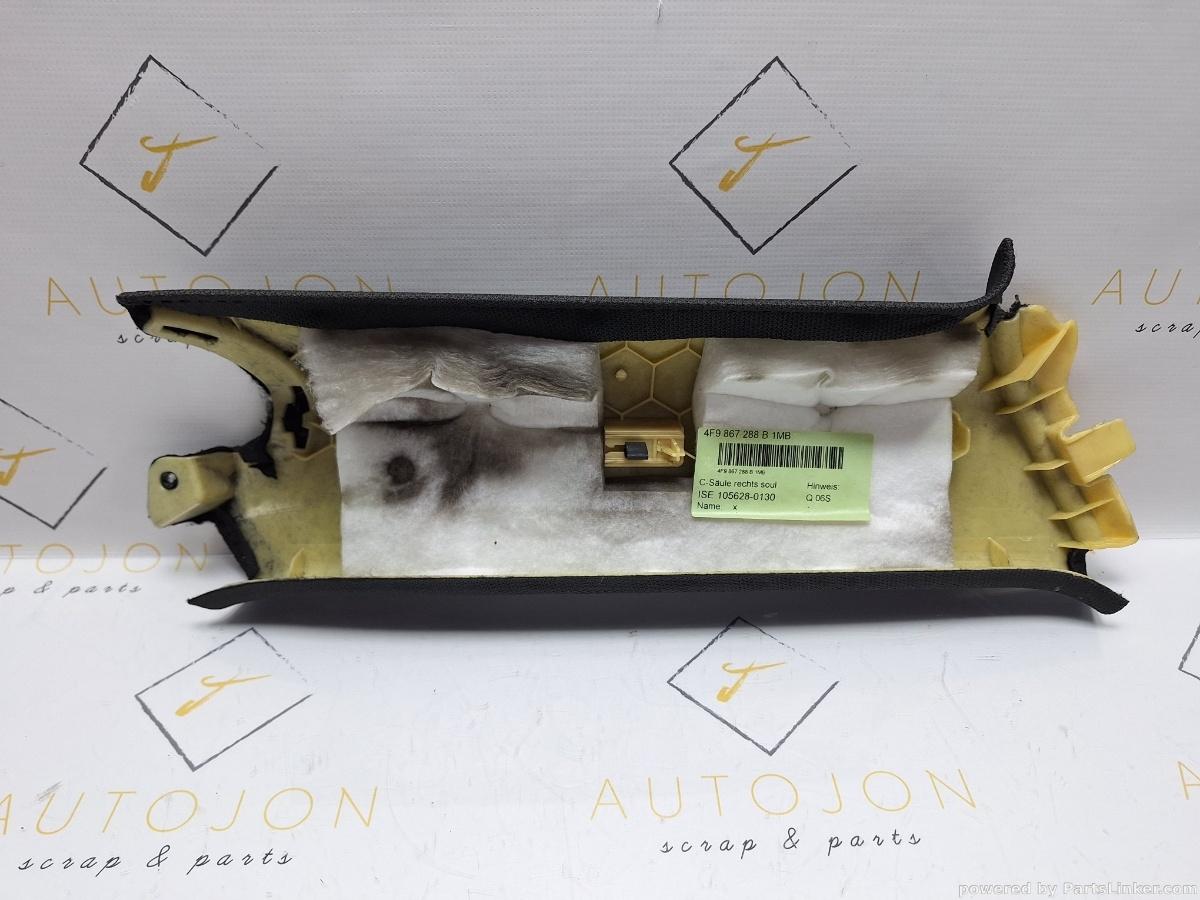 Ornament stalp dreapta spate AUDI A6 III Avant (4F5, C6) [ 2005 - 2011 ] TDI (BLB, BRE) 103KW|140HP OEM 4F9867288B 1MB