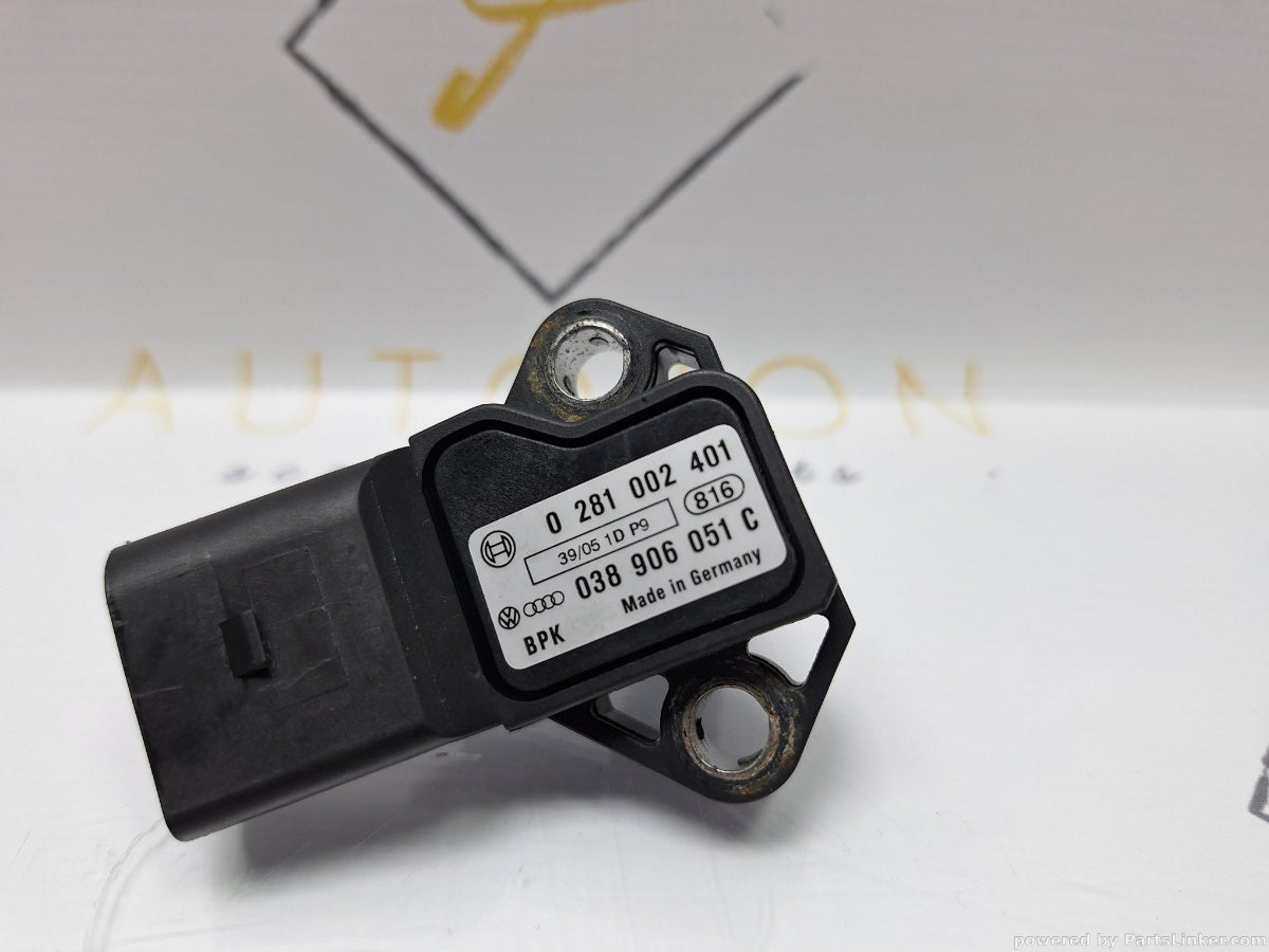 Senzor MAP AUDI A6 III Avant (4F5, C6) [ 2005 - 2011 ] TDI (BLB, BRE) 103KW|140HP 038906051C