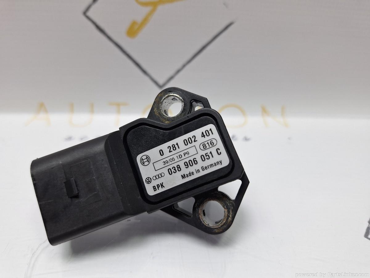 Senzor MAP AUDI A6 III Avant (4F5, C6) [ 2005 - 2011 ] TDI (BLB, BRE) 103KW|140HP OEM 038906051C