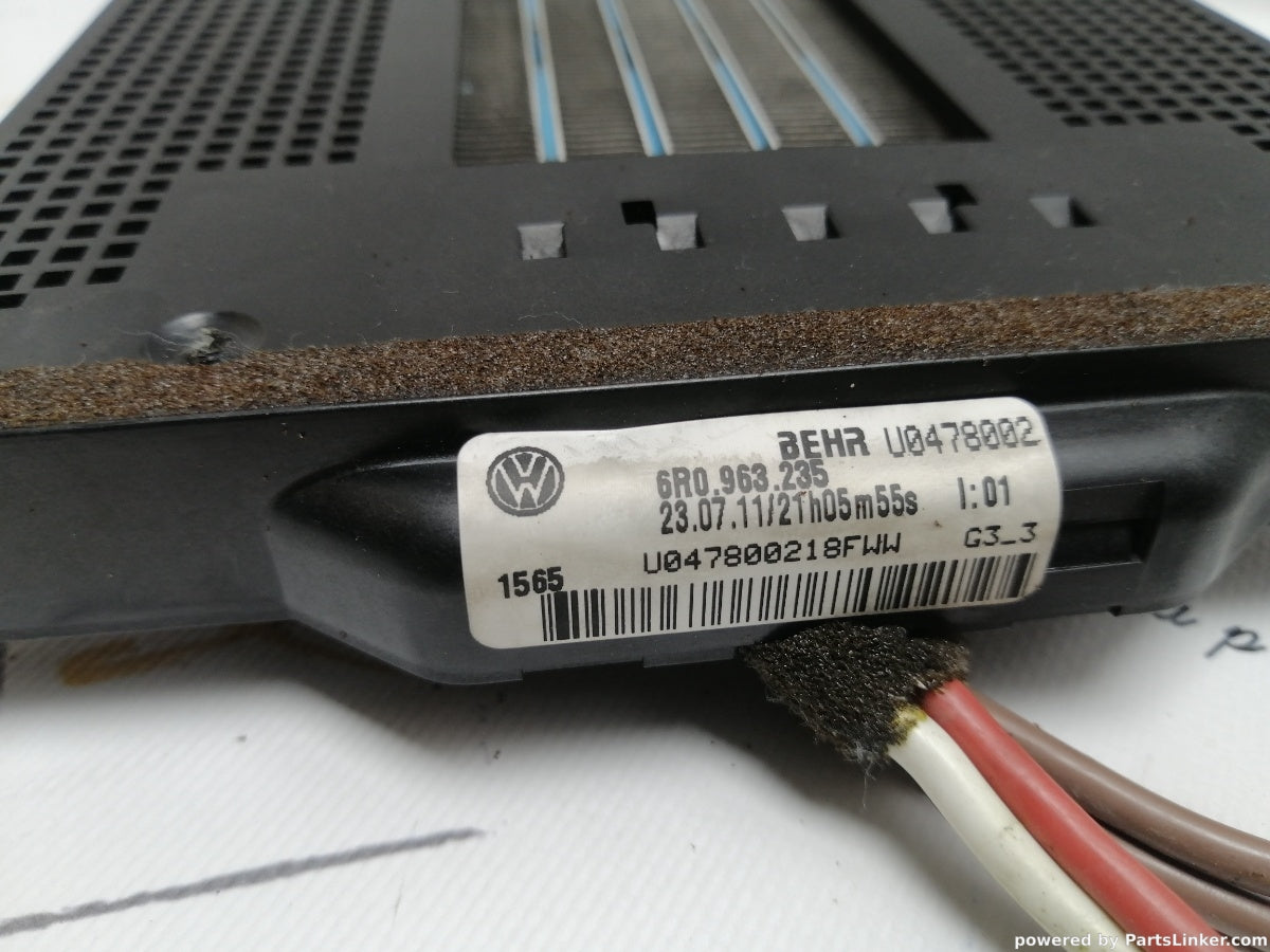 Rezistenta electrica  SKODA ROOMSTER (5J) [ 2006 - 2015 ] TDI (CAYC) 77KW|105HP 6R0963235