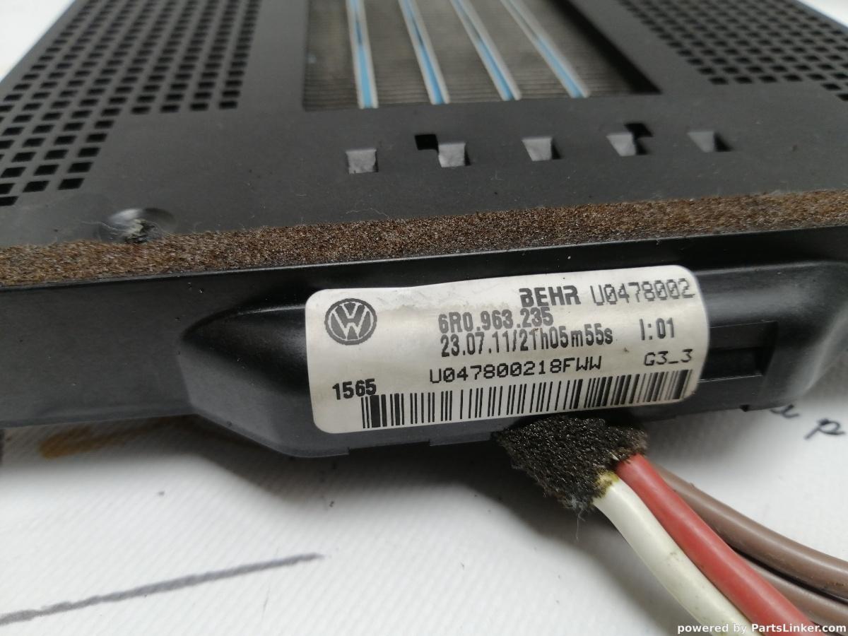 Rezistenta electrica  SKODA ROOMSTER (5J) [ 2006 - 2015 ] TDI (CAYC) 77KW|105HP OEM 6R0963235